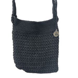 The Sak Artisanal Hand Crochet Craze Rad Zipper Closure Crossbody Bag Charm